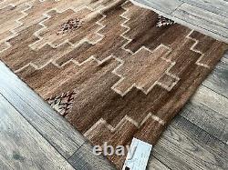 Tapis de tissage indien zapote unique en son genre de la vallée d'Oaxaca au Mexique