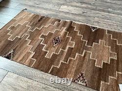 Tapis de tissage indien zapote unique en son genre de la vallée d'Oaxaca au Mexique