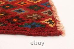 Tapis de zone ancien noué à la main 2'10 x 9'1 Tapis traditionnel en laine