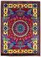 Tapis De Zone Traditionnel En Laine Avec Bordure Noué à La Main 6'1 X 8'3