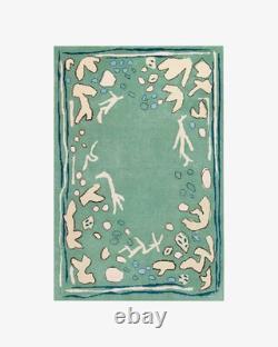 Tapis en laine tuftée Nordic Knots Giverny Green, collaboration de designer Eagle Hodges