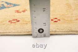 Tapis traditionnel à bordure nouée à la main 4'8 x 6'7 Tapis en laine