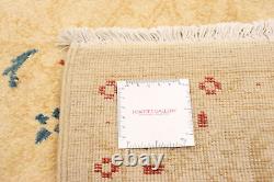 Tapis traditionnel à bordure nouée à la main 4'8 x 6'7 Tapis en laine