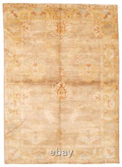 Tapis traditionnel à bordures nouées à la main 6'2 x 8'8 Tapis en laine