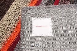 Tapis traditionnel en laine fait à la main vintage 5'6 x 7'9