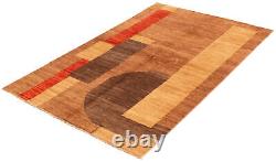 Tapis traditionnel noué à la main 5'5 x 8'2 Tapis en laine de zone.
