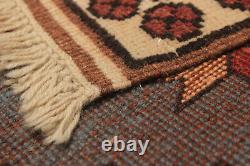 Tapis traditionnel vintage noué à la main 5'5 x 7'3 en laine rug-area