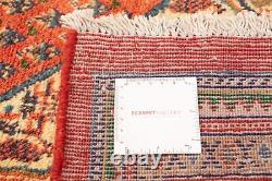Tapis tribal traditionnel noué à la main 6'9 x 10'6 en laine