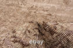 Tapis turc ancien noué à la main de 4'8 x 7'10 en laine traditionnelle