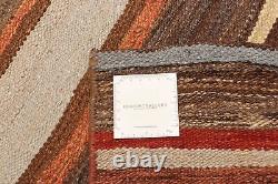 Tapis vintage tissé à la main 2'3 x 10'7 Tapis traditionnel en laine Kilim