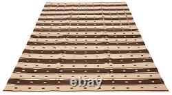 Tapis vintage tissé à la main 2,50 x 3,63 m Tapis kilim traditionnel en laine