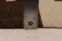 Tapis vintage tissé à la main 2,50 x 3,63 m Tapis kilim traditionnel en laine