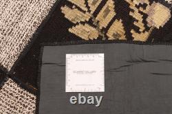 Tapis vintage tissé à la main 2'7 x 7'4 Tapis kilim traditionnel en laine