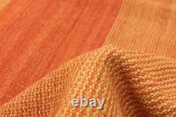 Tapis vintage tissé à la main 7'10 x 9'10 tapis kilim traditionnel en laine