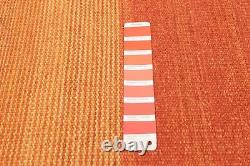 Tapis vintage tissé à la main 7'10 x 9'10 tapis kilim traditionnel en laine