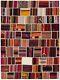 Tapis Vintage Tissé à La Main 7'7 X 10'2 Tapis Kilim En Laine Traditionnel