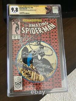The Amazing Spider-man # 300 Cgc 9.8 Ss 5x One Of A Kind! Chaud! 1er Venom