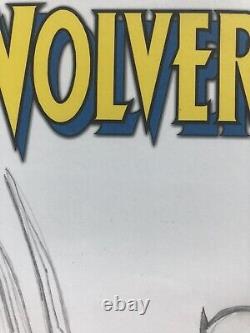 Titre en français: Herb Trimpe Original Wolverine #1 OOAK Couverture Unique en Son Genre Commandée Signée
