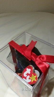 Ty Beanie Babies Princesse Diana Bear En Tenue Glamour. Unique En Son Genre