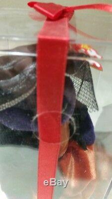 Ty Beanie Babies Princesse Diana Bear En Tenue Glamour. Unique En Son Genre