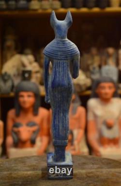 UNE RARE ESPÈCE Antiquités Égyptiennes Anciennes Statue de Bastet Déesse de l'Amour Av. J.-C.