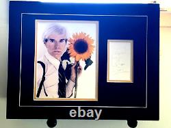 UNIQUE ! Andy Warhol Signé Authentique avec Boîte de Soupe / COA