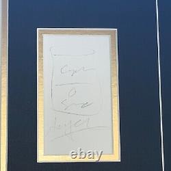 UNIQUE ! Andy Warhol Signé Authentique avec Boîte de Soupe / COA