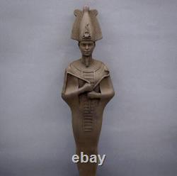 UNIQUE Antiquités Égyptiennes de la Statue du Dieu Osiris, Dieu de la Fertilité avant J.-C.