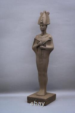 UNIQUE Antiquités Égyptiennes de la Statue du Dieu Osiris, Dieu de la Fertilité avant J.-C.