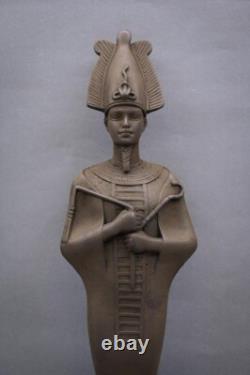 UNIQUE Antiquités Égyptiennes de la Statue du Dieu Osiris, Dieu de la Fertilité avant J.-C.