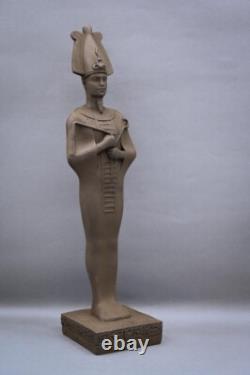 UNIQUE Antiquités Égyptiennes de la Statue du Dieu Osiris, Dieu de la Fertilité avant J.-C.