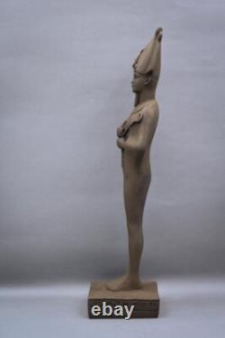 UNIQUE Antiquités Égyptiennes de la Statue du Dieu Osiris, Dieu de la Fertilité avant J.-C.