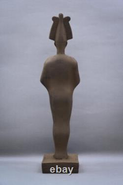 UNIQUE Antiquités Égyptiennes de la Statue du Dieu Osiris, Dieu de la Fertilité avant J.-C.
