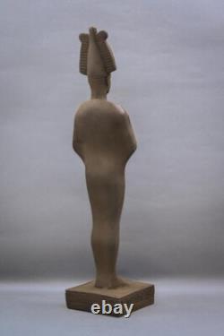 UNIQUE Antiquités Égyptiennes de la Statue du Dieu Osiris, Dieu de la Fertilité avant J.-C.