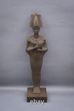 UNIQUE Antiquités Égyptiennes de la Statue du Dieu Osiris, Dieu de la Fertilité avant J.-C.