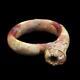 Unique Bracelet En Pierre Sculptée Antique Rare De L'Égypte Ancienne