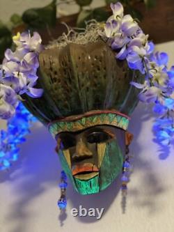UNIQUE EN SON GENRE ! Présentoir Tiki ETB GG Uh-Oa UhOa de Trader Sam’s, pas de mug, calamar de lave