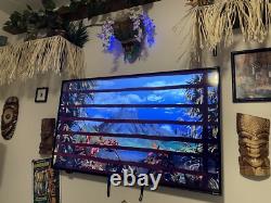 UNIQUE EN SON GENRE ! Présentoir Tiki ETB GG Uh-Oa UhOa de Trader Sam’s, pas de mug, calamar de lave