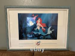 UNIQUE - Imprimé encadré de La Petite Sirène - Objet de collection Walt Disney World