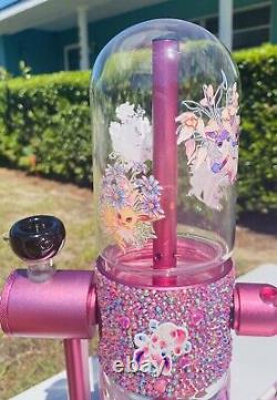 UNIQUE. Infuseur de gravité personnalisé décoré sur le thème rose d'Eeveelution
