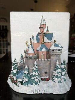 UNIQUE Rare Disney Princess Christmas Village Castle dept 56