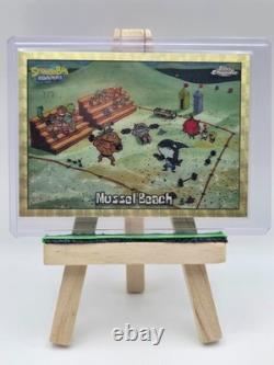UNIQUE ? Superfractor 1/1 #60 SpongeBob Mussel Beach Topps Chrome 2025