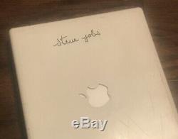 Ultra Rare Steve Jobs Signé Ibook One Of A Kind