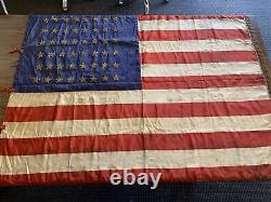 Un Cadeau De Drapeau Américain De La Famille Royale D'italie