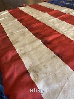 Un Cadeau De Drapeau Américain De La Famille Royale D'italie
