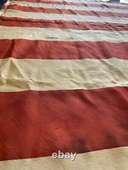 Un Cadeau De Drapeau Américain De La Famille Royale D'italie