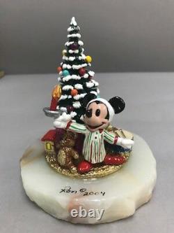 Un D'une Couleur Gentille Disney Sample Mickey's Christmas Direct De Ron Lee's