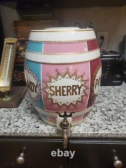 Un D'une Sorte Whisky Rum Gin Port Sherry Brandy Spirit Barrel Incroyable 1890s