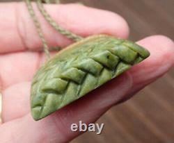 Un Des Gentil Charlie Marsh Nz Raukaraka Pounamu Greenstone Jade Maori Kete Basket