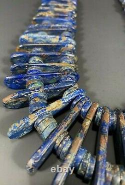 Un Des Gentils Collier Américain Philadelphia Jbird Lapis Lazuli Ca. 20ème Siècle